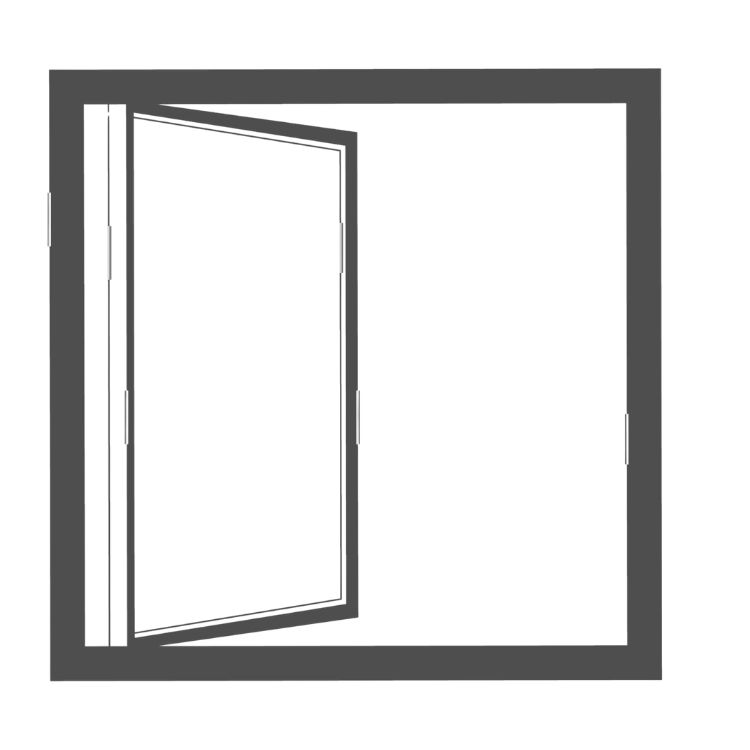 Casement window icon